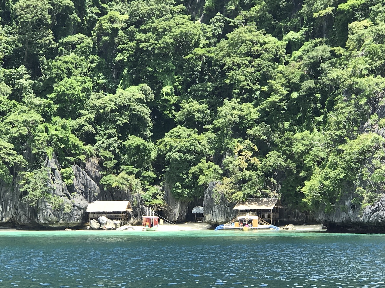 painting palawan philippines beach