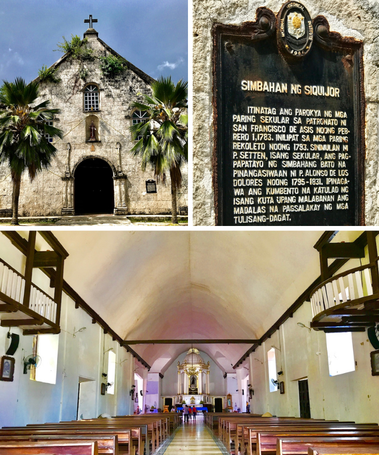 siquijor interior and marker
