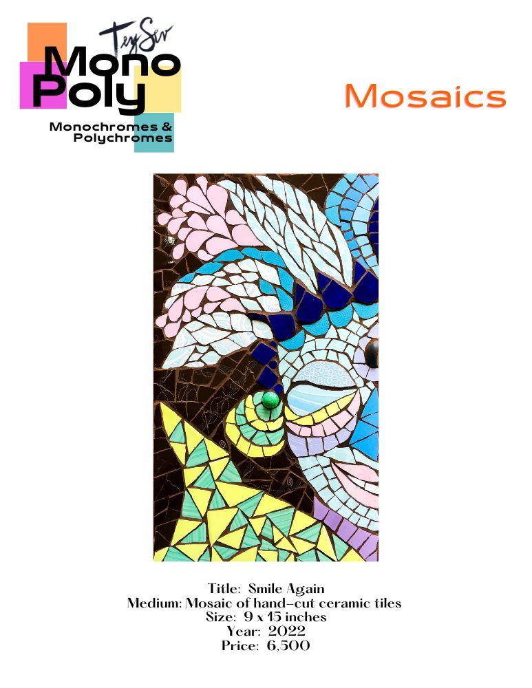 Tey Sevilleno mosaics Masskara