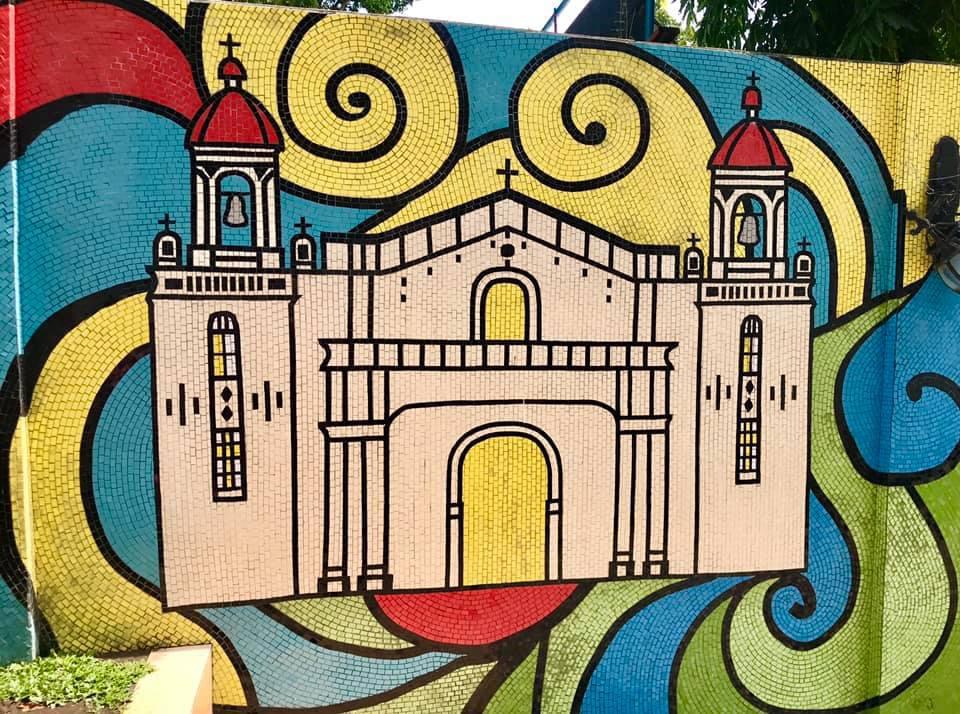 Talisay Church mosaics Negros Occidental Bacolod Silay